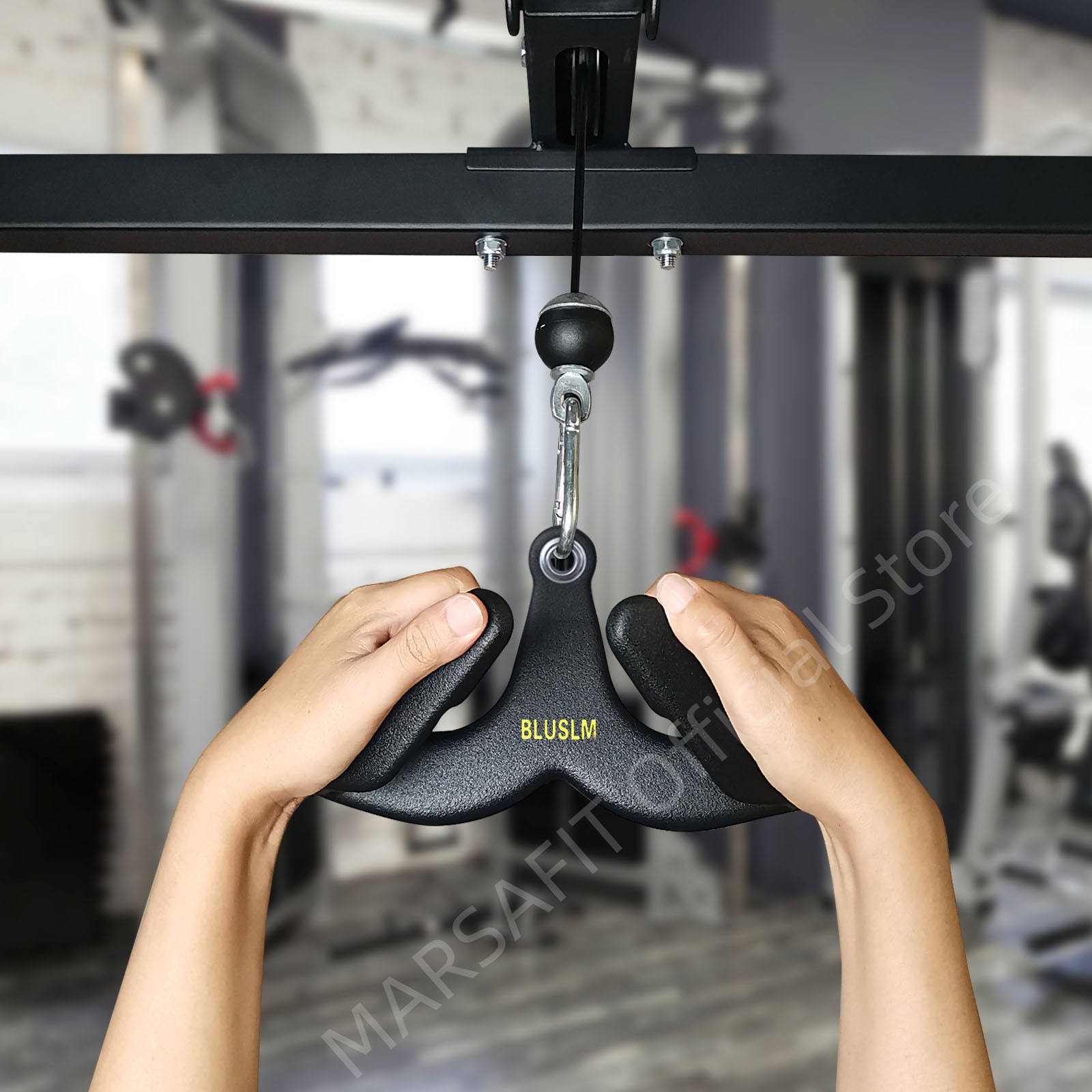 Home Gym Fitness Lat Pull Down - Gymnastic Bar Home ulasan dan harga