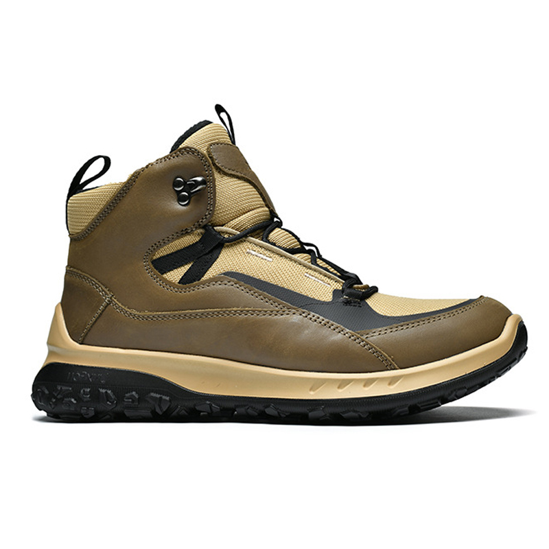 High Top Leather Shoes Men Lux - Outdoor Sport Brand Shoes ulasan dan harga