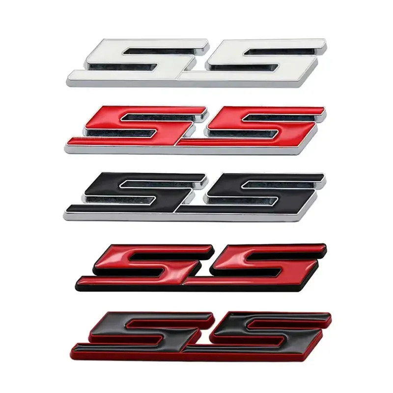 3D Metal Red Black Logo SS Sti - Outdoor Sport Logo ulasan dan harga