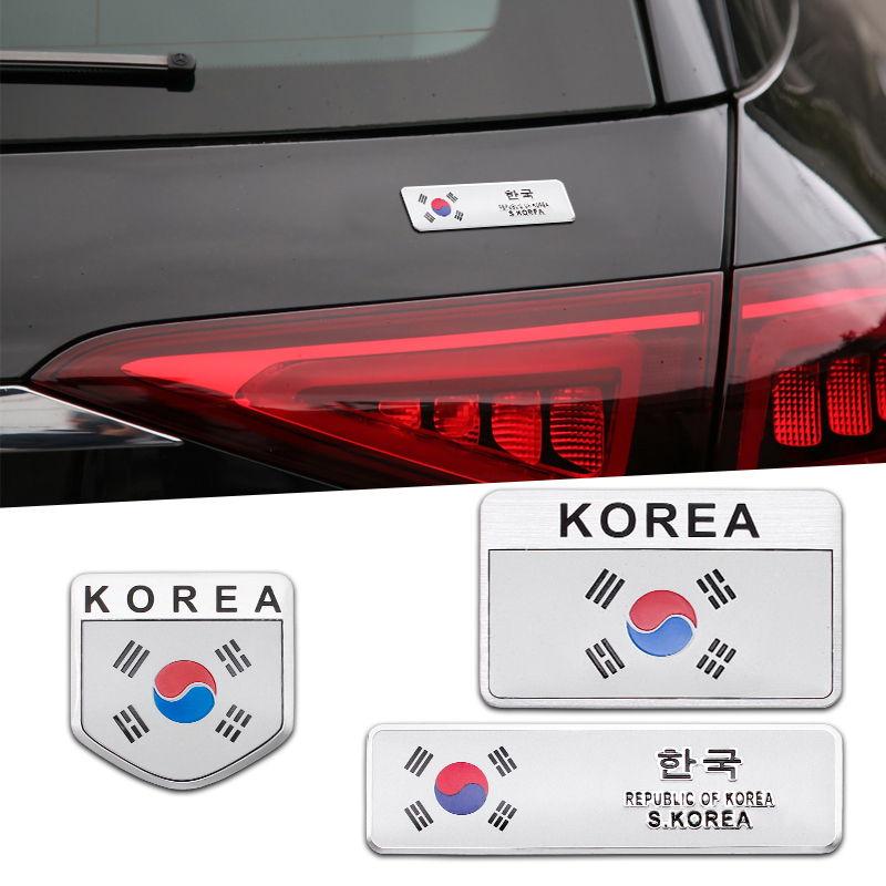 3D Aluminum Styling Korea Kore - Outdoor Sport Logo ulasan dan harga