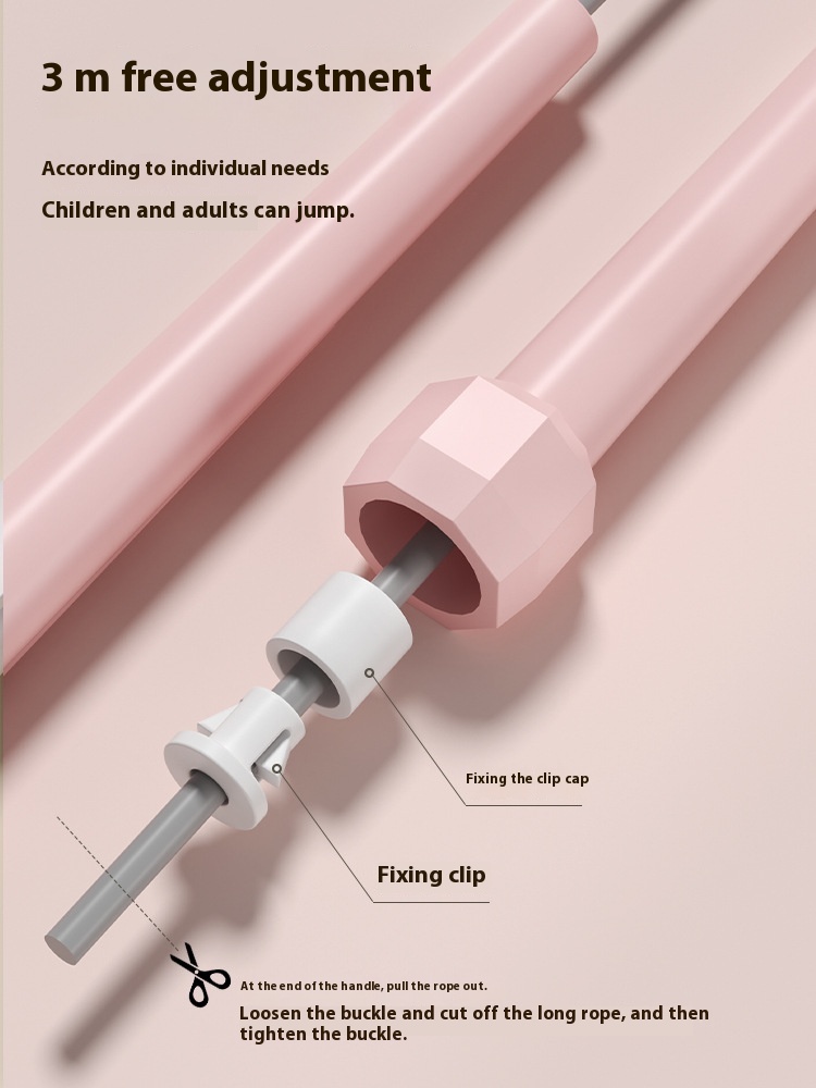 Custom Logo Plastic Handles Sk - Speed Skipping Rope ulasan dan harga