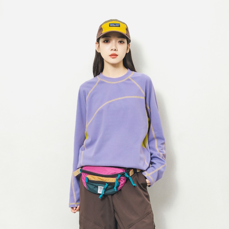 Unisex Outdoor Color Block Lon - Outdoor Sports ulasan dan harga