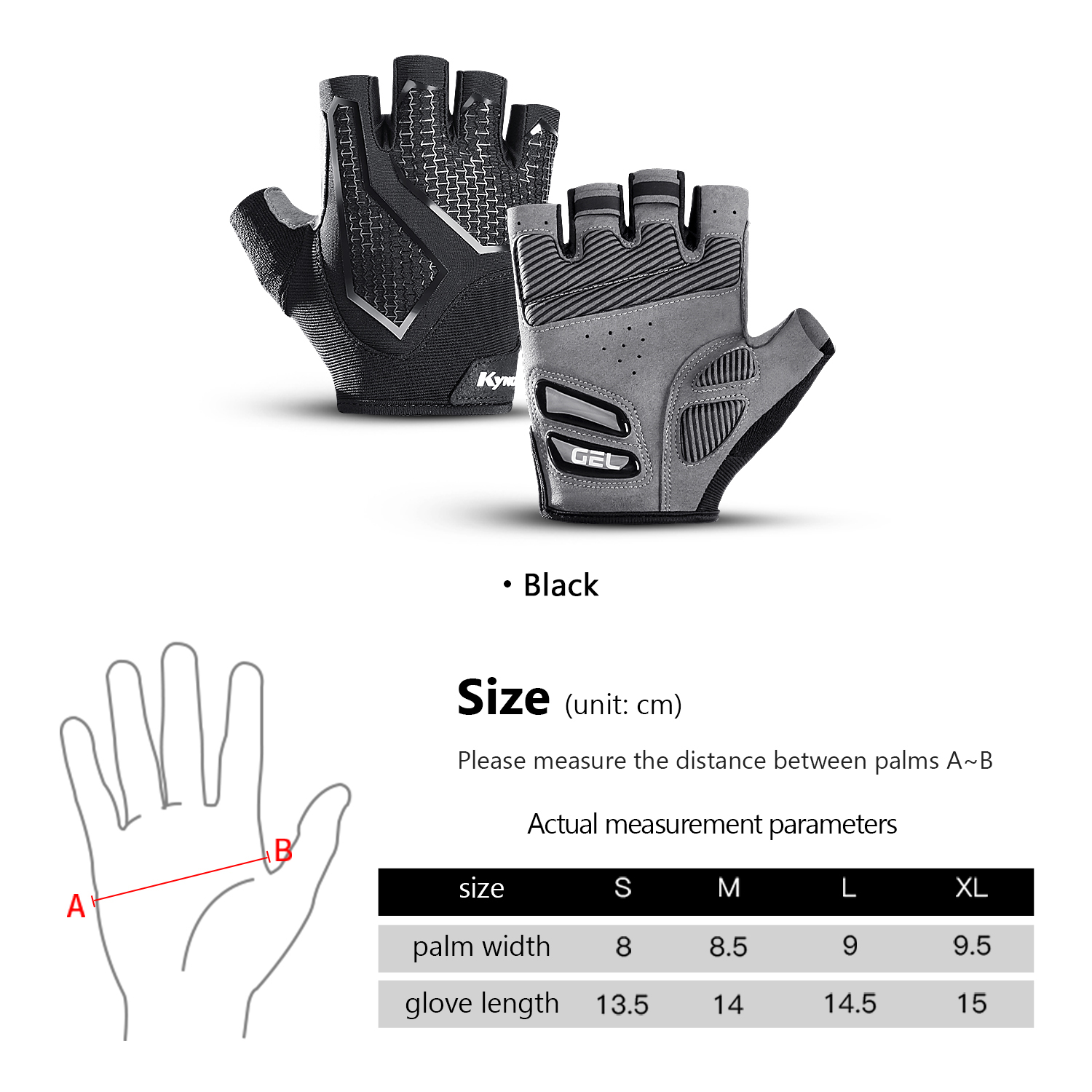 Kymc Half Finger Cycling Glove - Mtb Elbow Pad ulasan dan harga