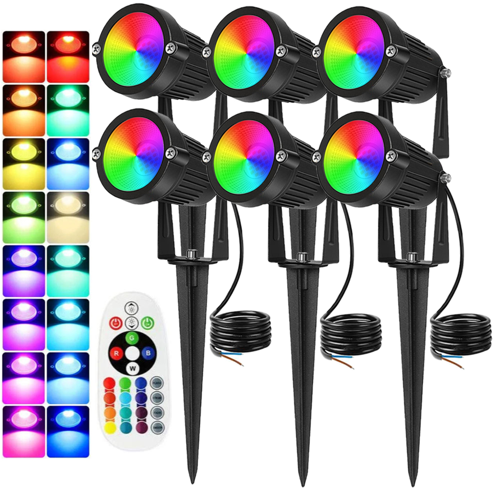 RGBW Landscape Lighting 10W wi - Outdoor Spotlight ulasan dan harga