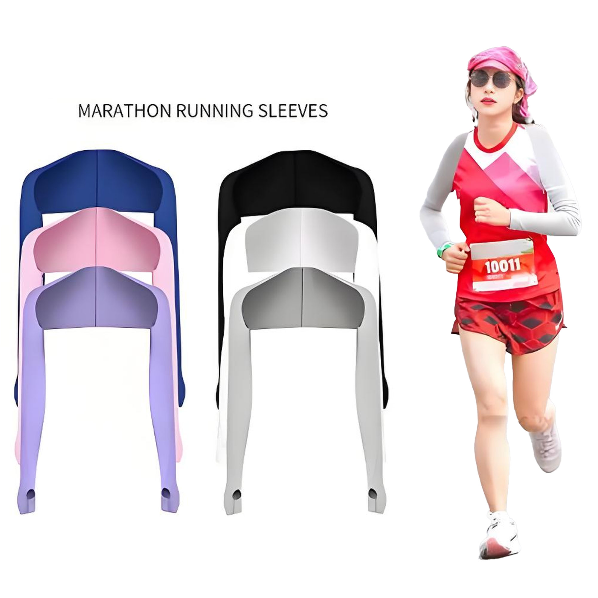 2pcs set Ultra-thin Shawl Arm  - Outdoor Sports ulasan dan harga