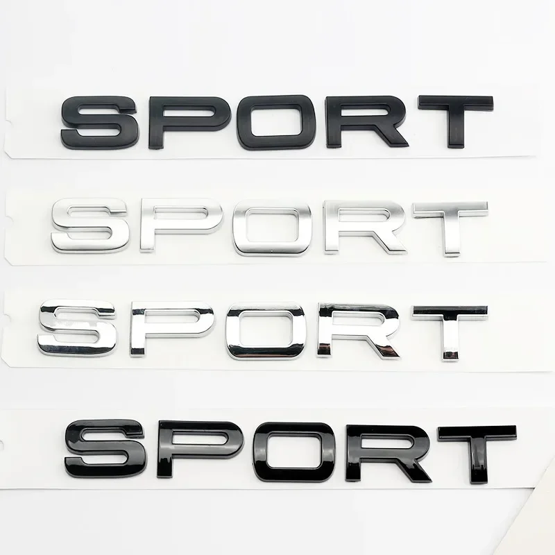 3D ABS SPORT Letters Emblem Re - Outdoor Sport Logo ulasan dan harga