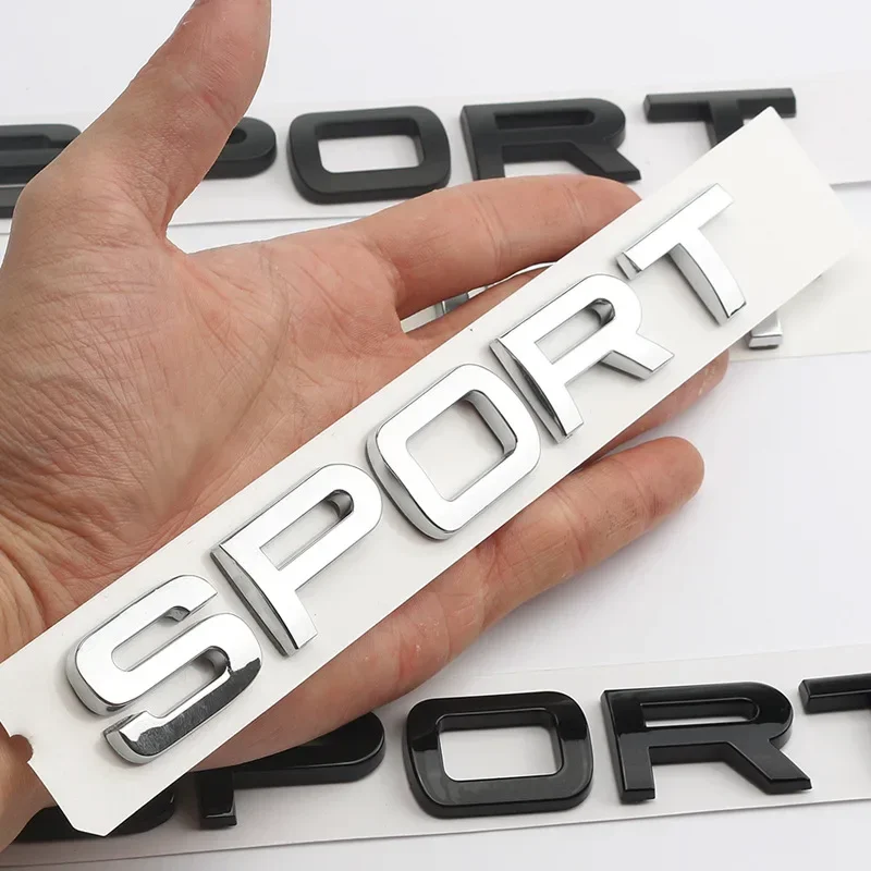 3D ABS SPORT Letters Emblem Re - Outdoor Sport Logo ulasan dan harga